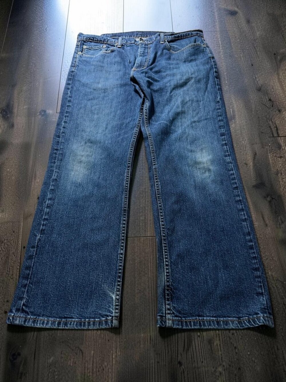 Levi’s 559 Jeans Men’s 38x30 Blue Solid Relaxed Y2K
